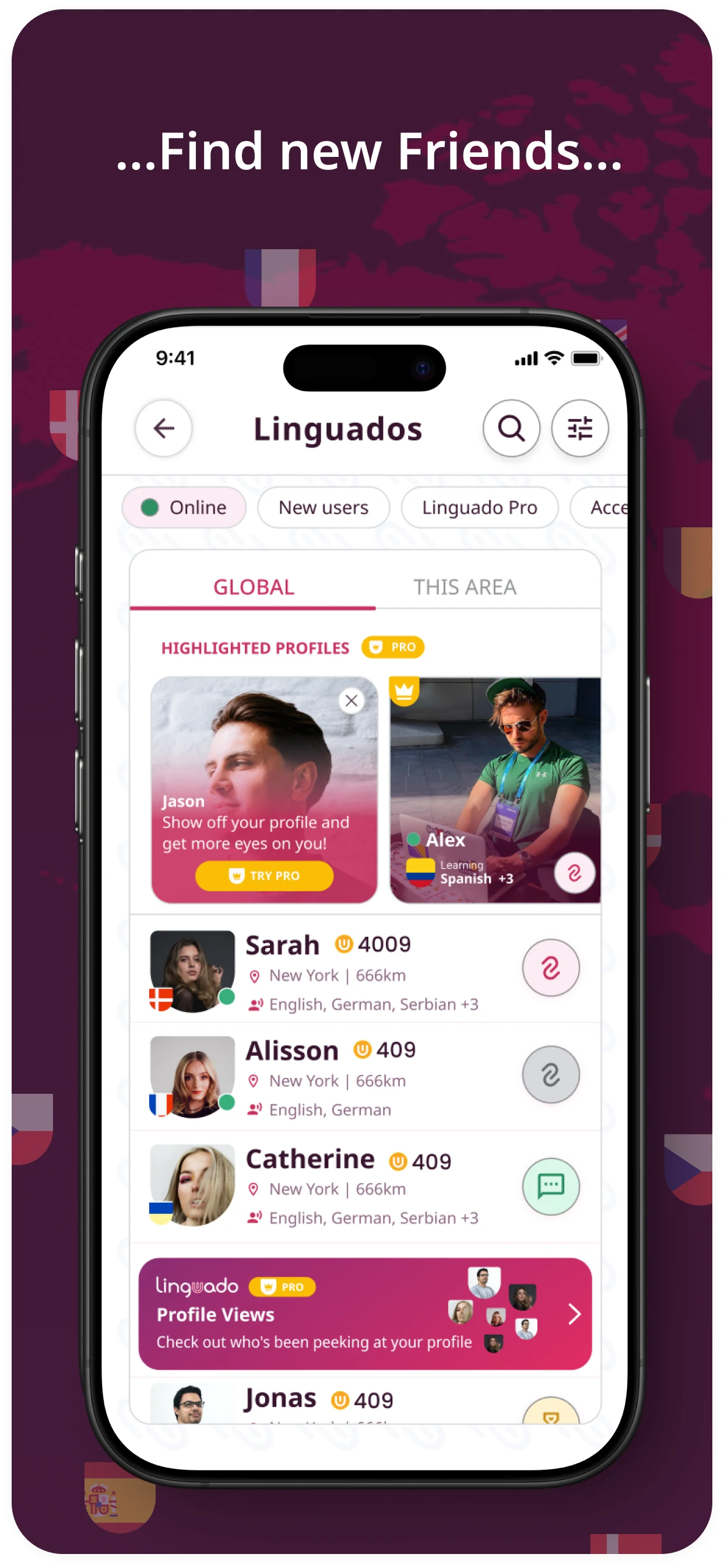 Linguado - Language Community screenshot